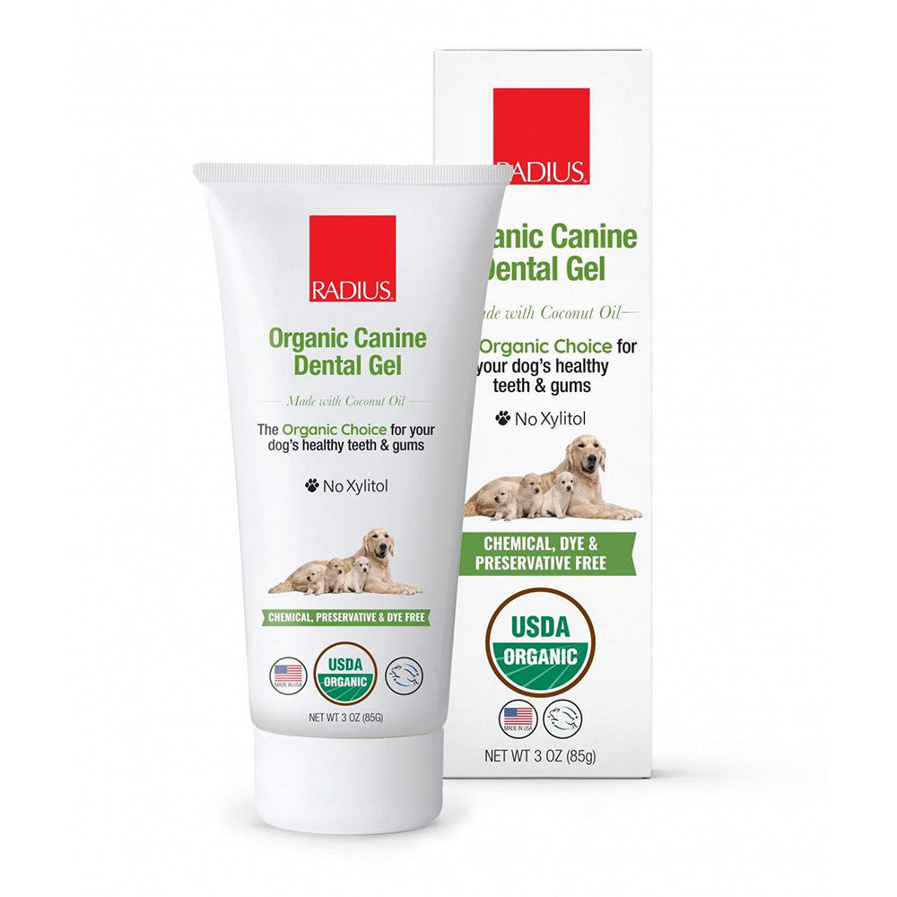 Radius Organic Canine Non Toxic Pet Toothpaste, 3 Oz